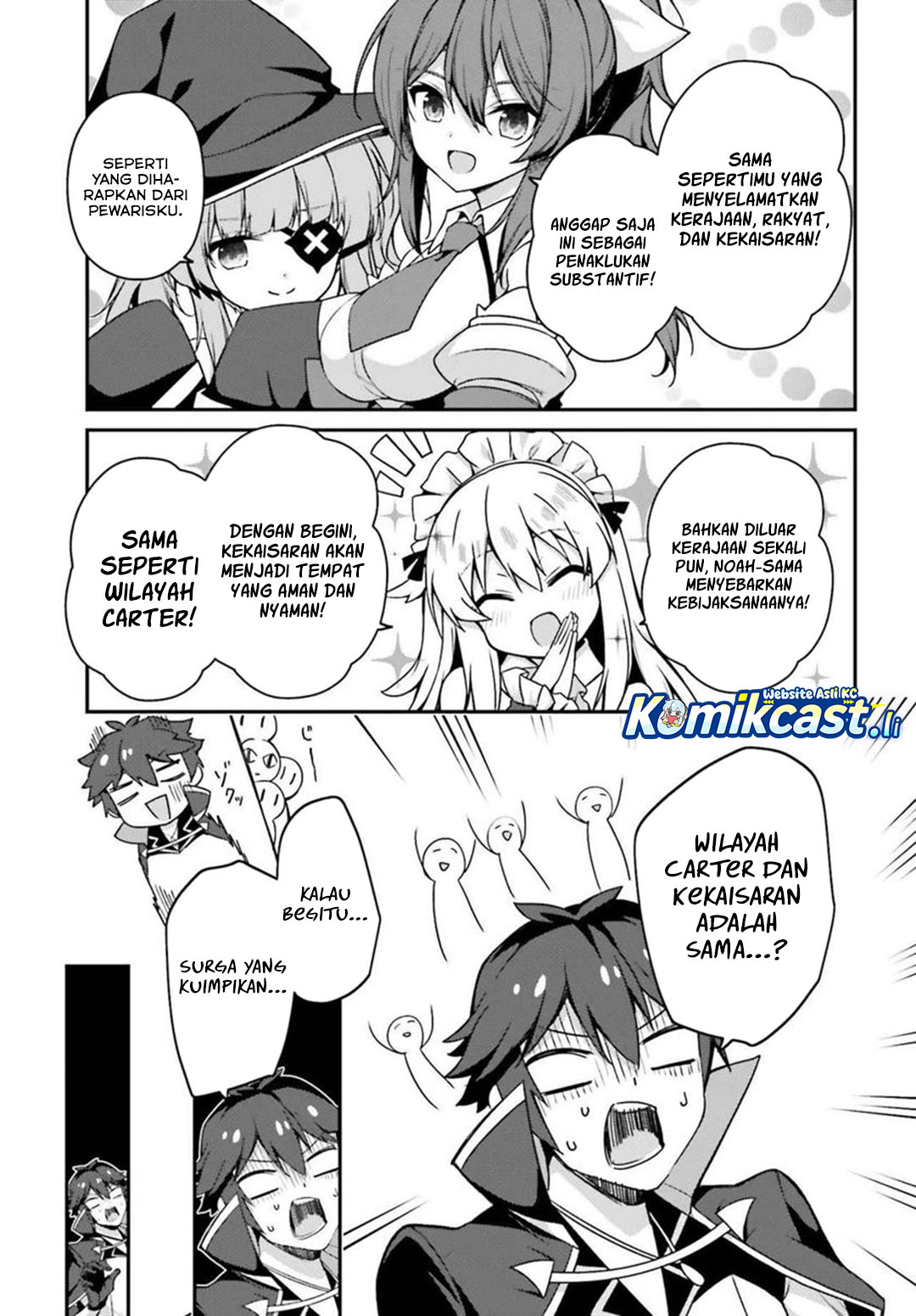 The Incompetent Prince Who Has Been Banished Wants To Hide His Abilities Chapter 36 Bahasa Indonesia
