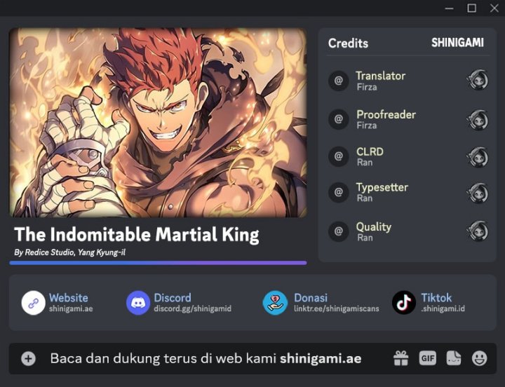 The Indomitable Martial King chapter 74