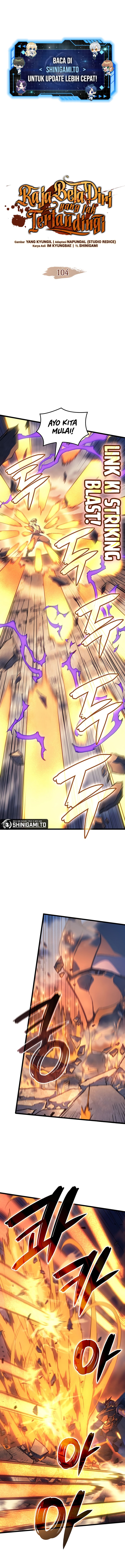 The Indomitable Martial King Chapter 104 Bahasa Indonesia