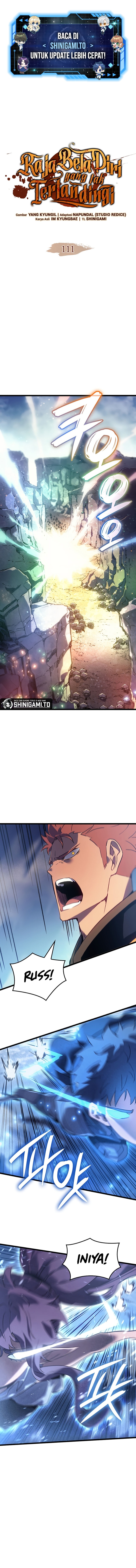 The Indomitable Martial King Chapter 111 Bahasa Indonesia
