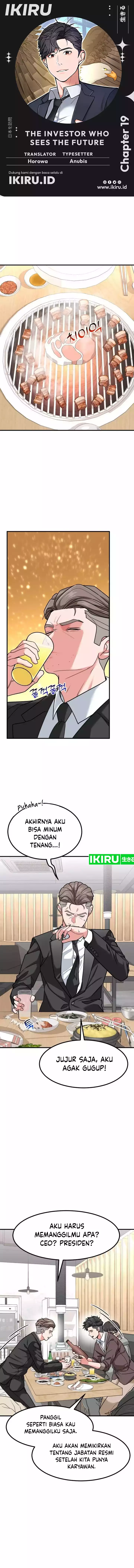 The Investor Who Sees The Future Chapter 19 Bahasa Indonesia