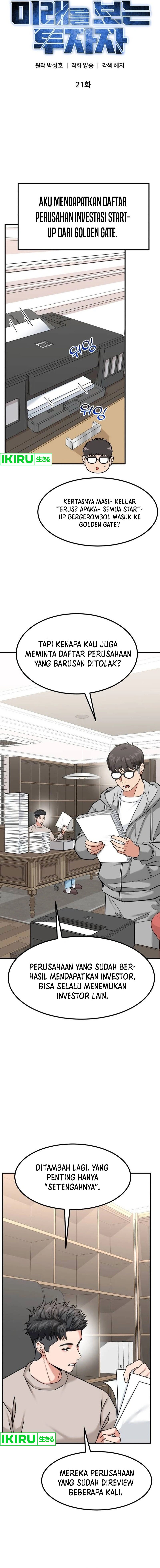 The Investor Who Sees The Future Chapter 21 Bahasa Indonesia
