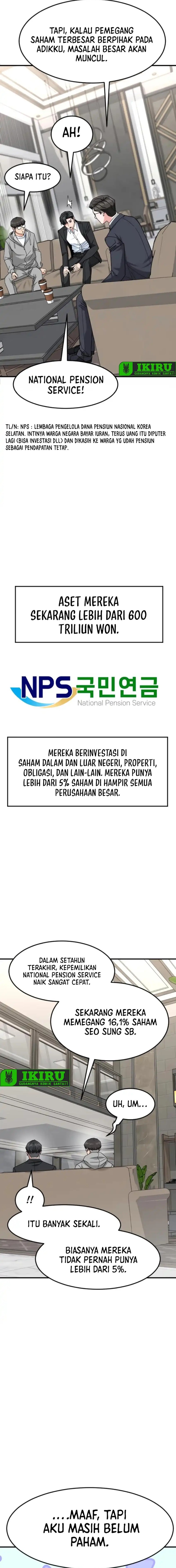 The Investor Who Sees The Future Chapter 73 Bahasa Indonesia