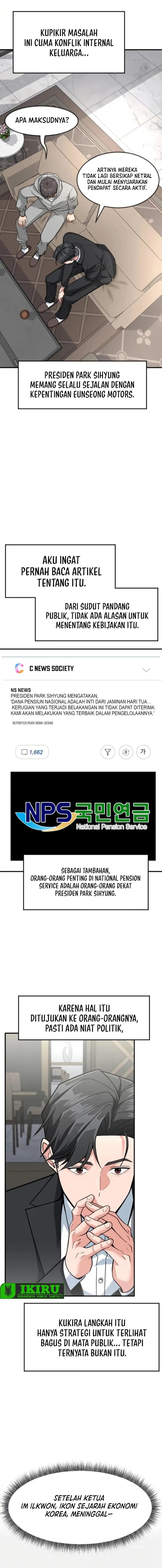 The Investor Who Sees The Future Chapter 73 Bahasa Indonesia