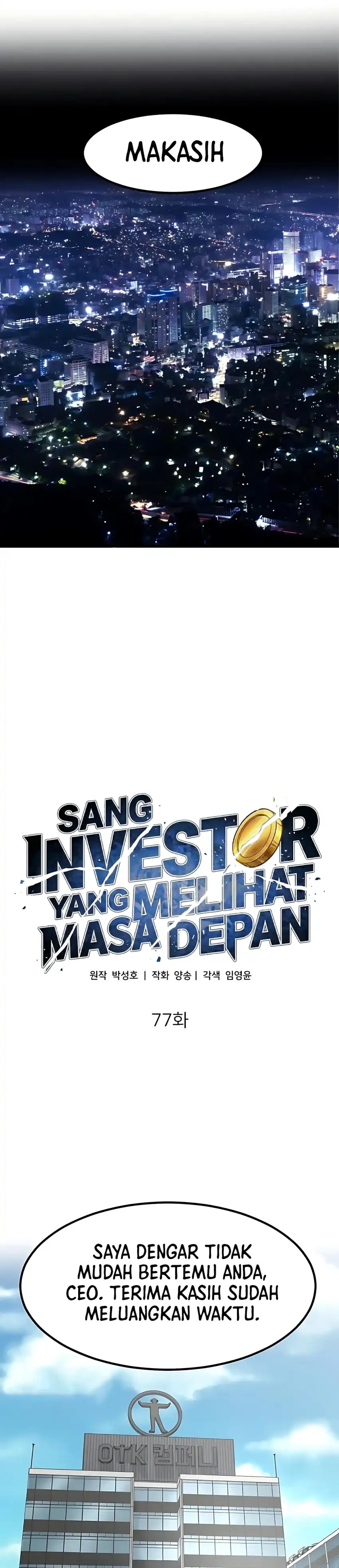 The Investor Who Sees The Future chapter 77