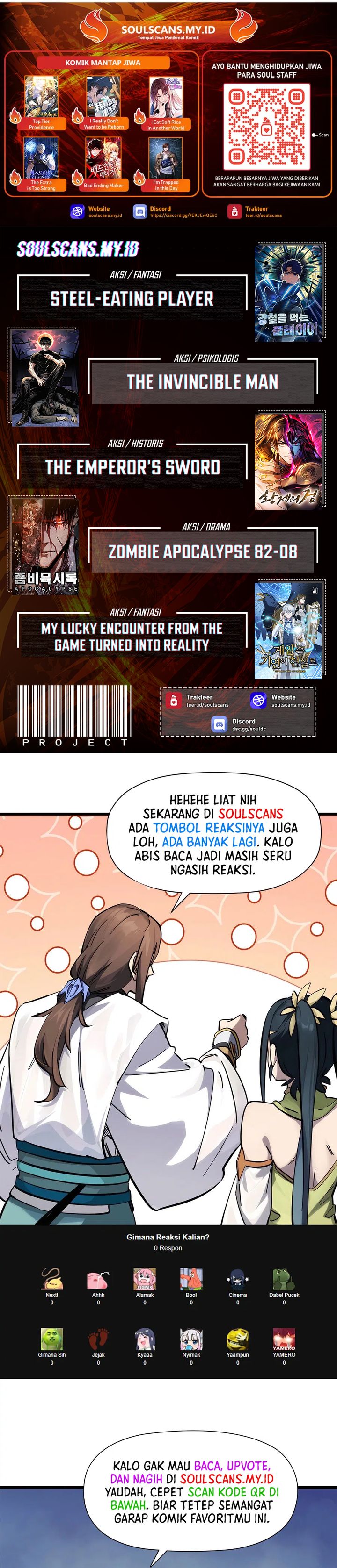 The Invincible Man Chapter 100 Bahasa Indonesia