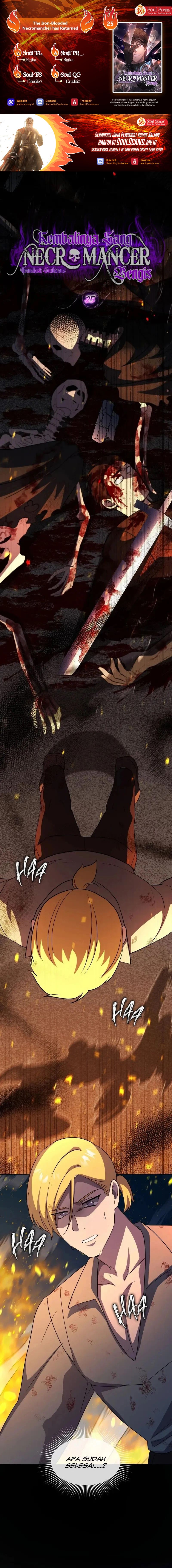 The Iron-Blooded Necromancer Has Returned chapter 25