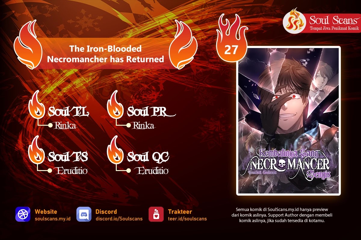 The Iron-Blooded Necromancer Has Returned chapter 27