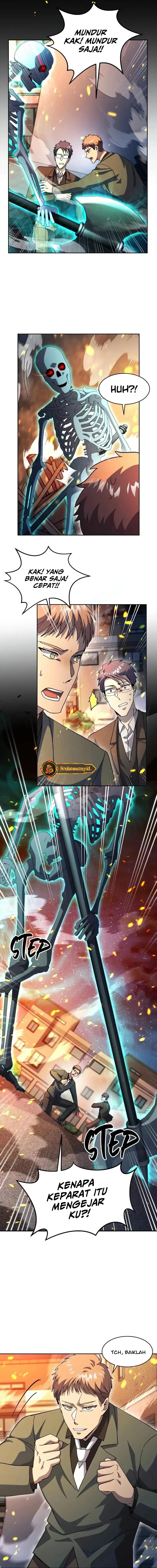 The Iron-Blooded Necromancer Has Returned Chapter 28 Bahasa Indonesia