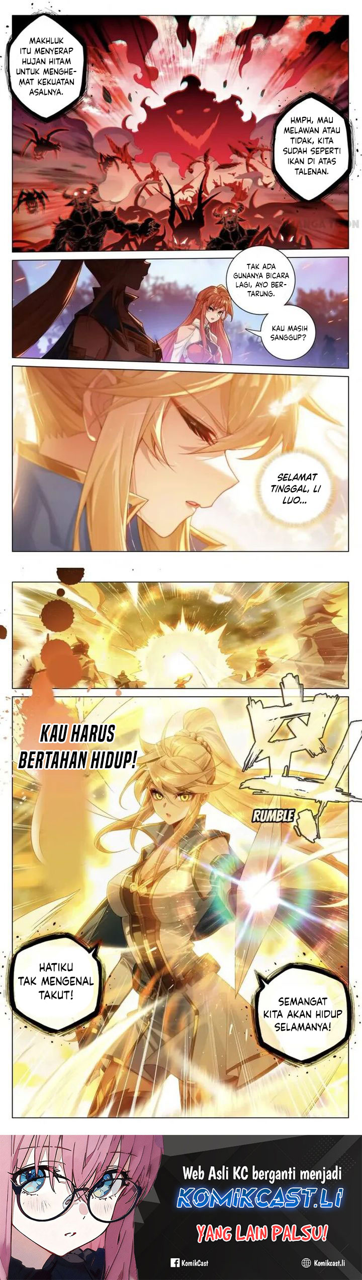 The King of Ten Thousand Presence (The King of All Phase) Chapter 168 Bahasa Indonesia