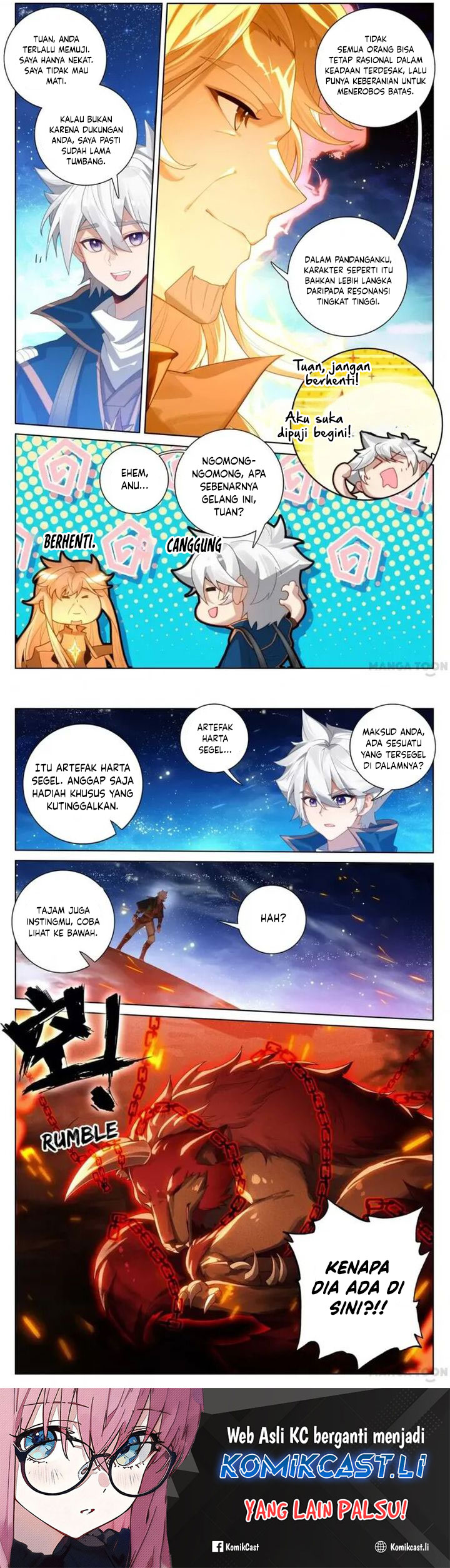 The King of Ten Thousand Presence (The King of All Phase) Chapter 172 Bahasa Indonesia