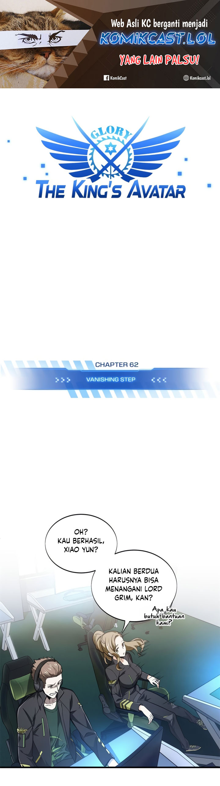 The King’s Avatar Chapter 62 Bahasa Indonesia