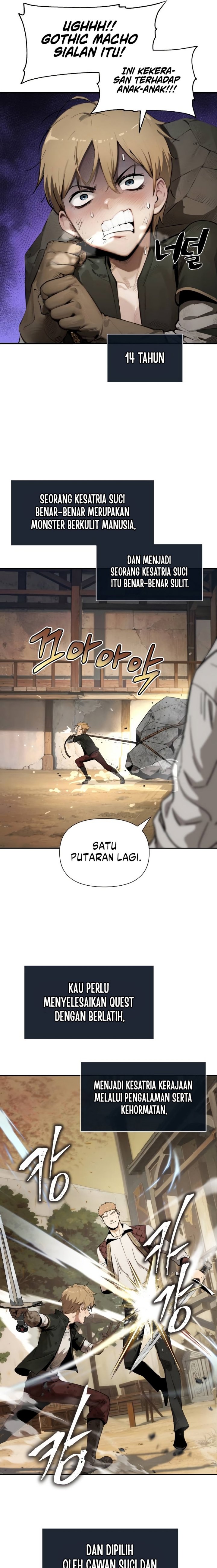 The Knight King Who Returned with a God Chapter 01 Bahasa Indonesia