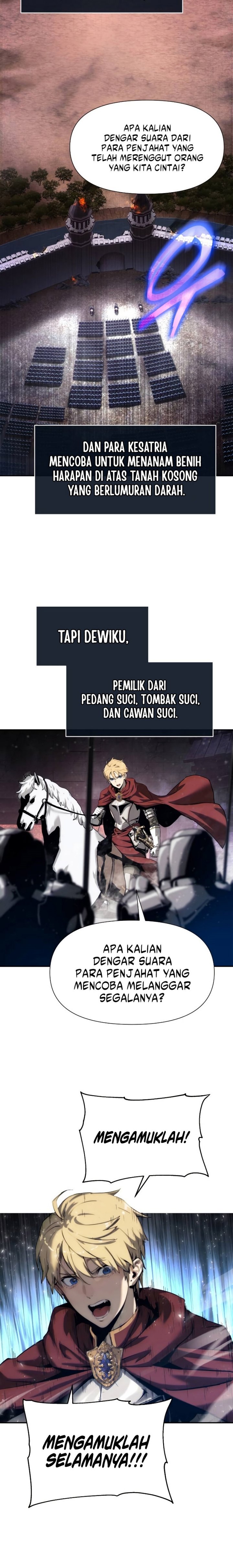 The Knight King Who Returned with a God Chapter 01 Bahasa Indonesia