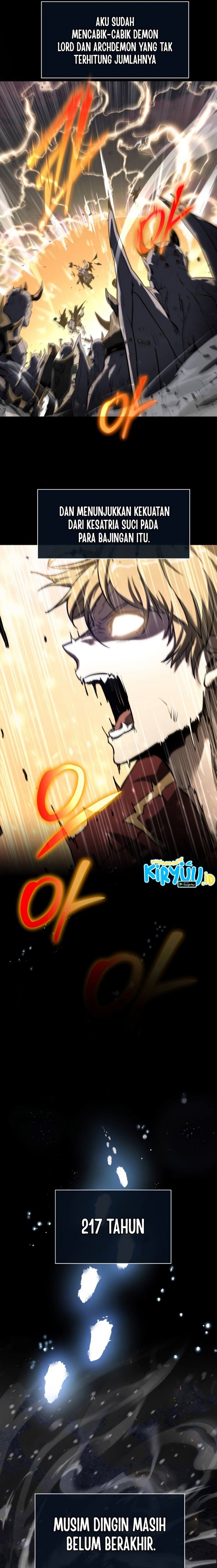 The Knight King Who Returned with a God Chapter 01 Bahasa Indonesia