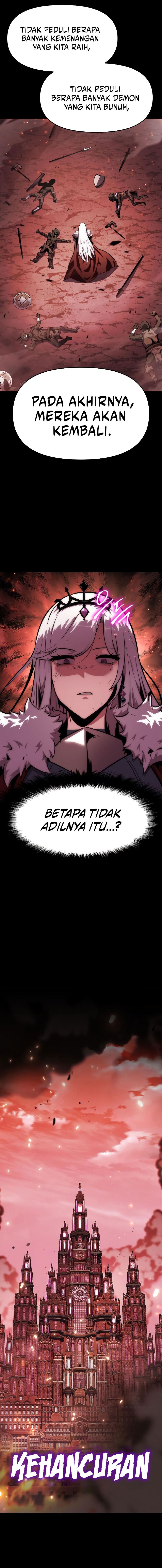 The Knight King Who Returned with a God Chapter 35 Bahasa Indonesia