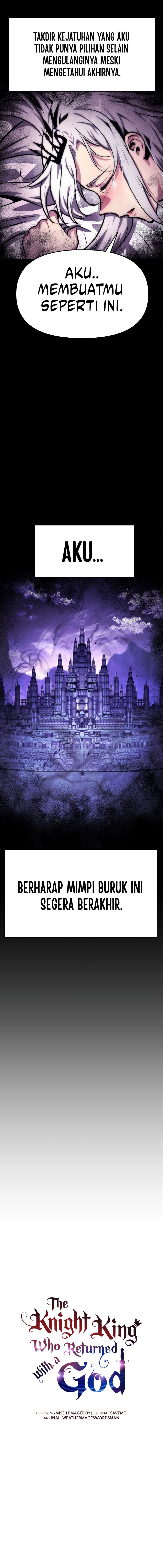 The Knight King Who Returned with a God Chapter 35 Bahasa Indonesia