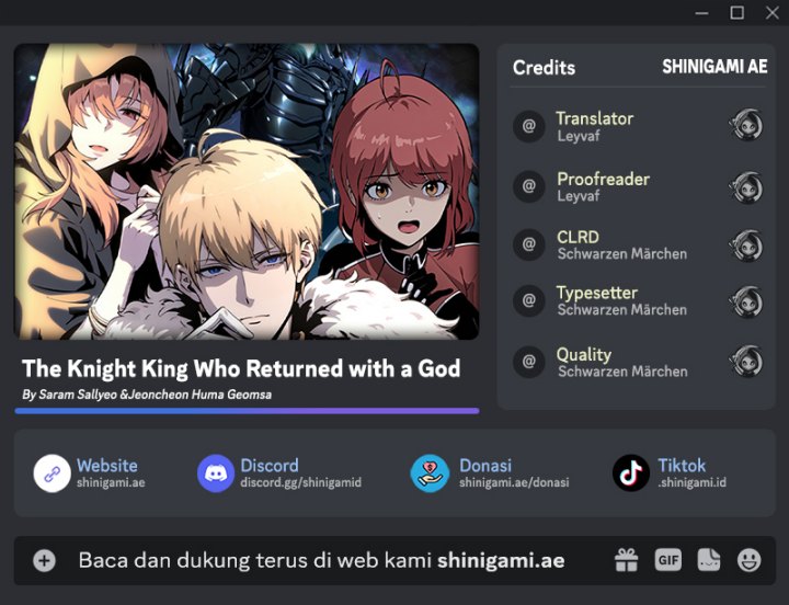 The Knight King Who Returned with a God Chapter 41 Bahasa Indonesia