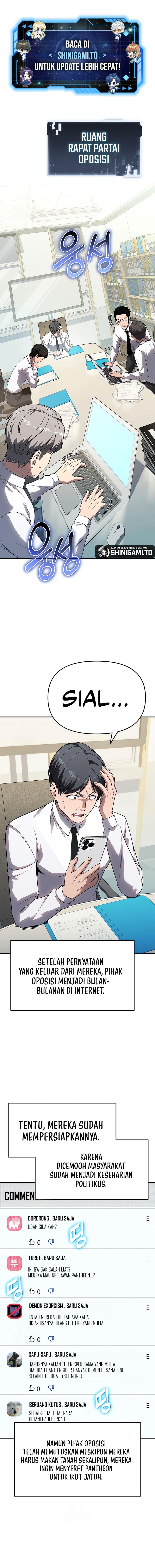 The Knight King Who Returned with a God Chapter 135 Bahasa Indonesia