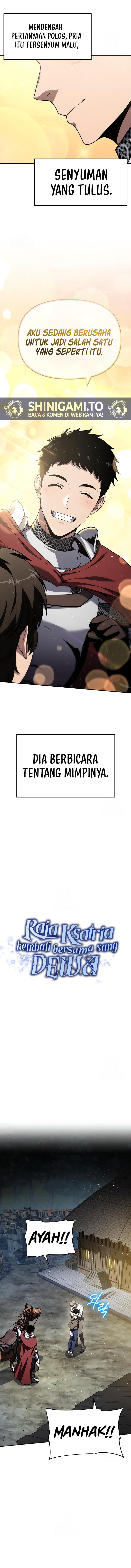 The Knight King Who Returned with a God Chapter 137 Bahasa Indonesia