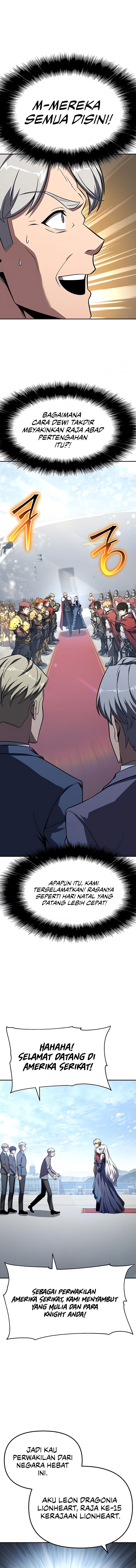 The Knight King Who Returned with a God Chapter 140 Bahasa Indonesia