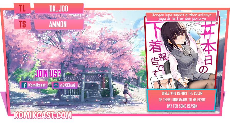 The Kouhai Who Reports the Color of Her Underwear to Me Every Morning for Some Reason Chapter 03 Bahasa Indonesia