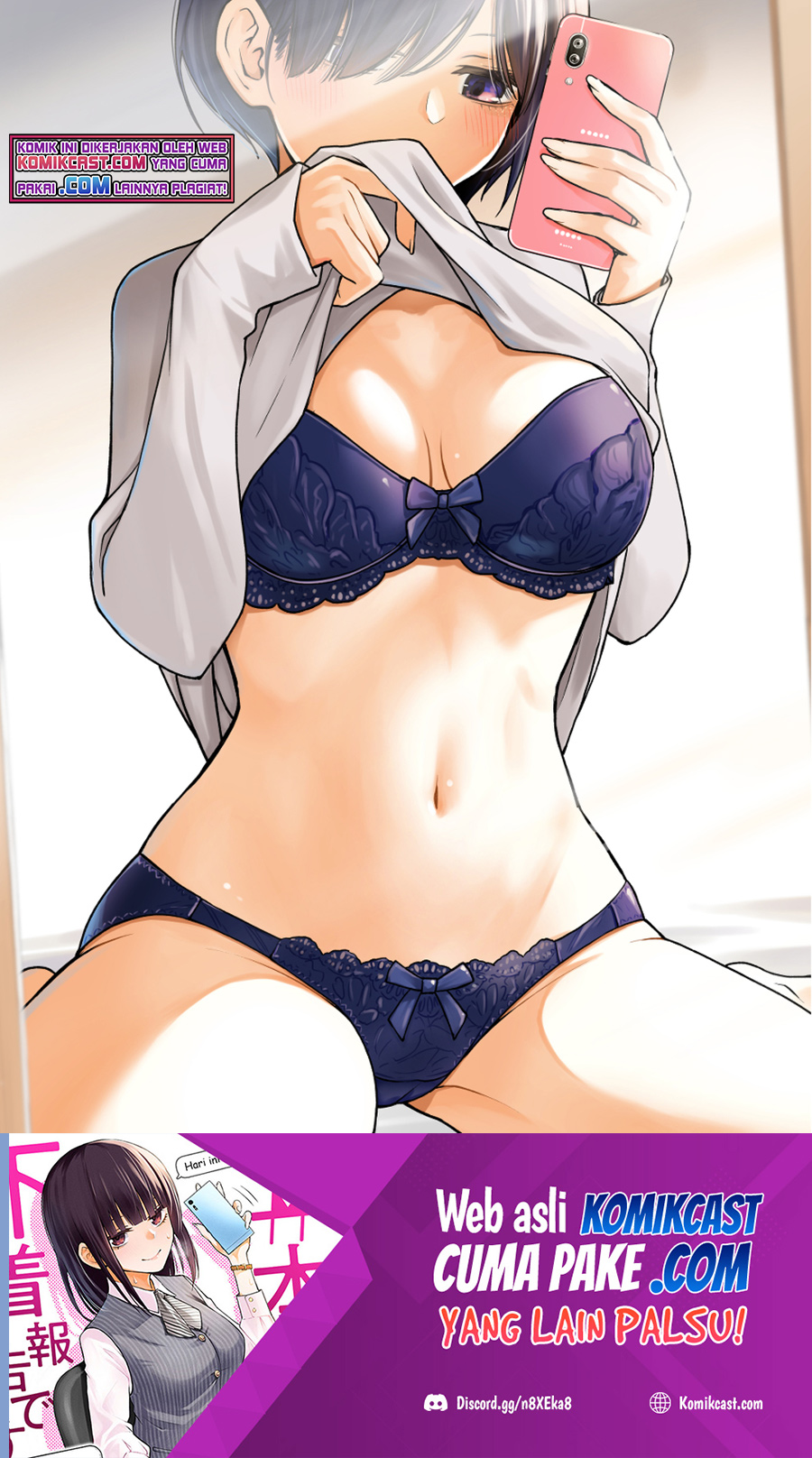 The Kouhai Who Reports the Color of Her Underwear to Me Every Morning for Some Reason Chapter 03 Bahasa Indonesia