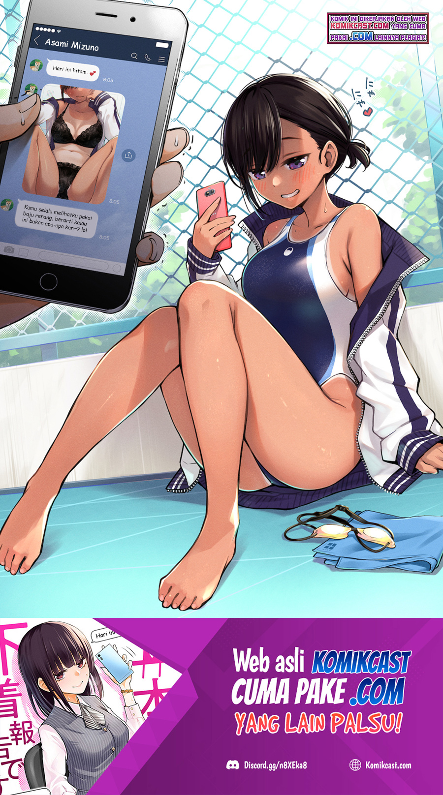 The Kouhai Who Reports the Color of Her Underwear to Me Every Morning for Some Reason Chapter 21 Bahasa Indonesia