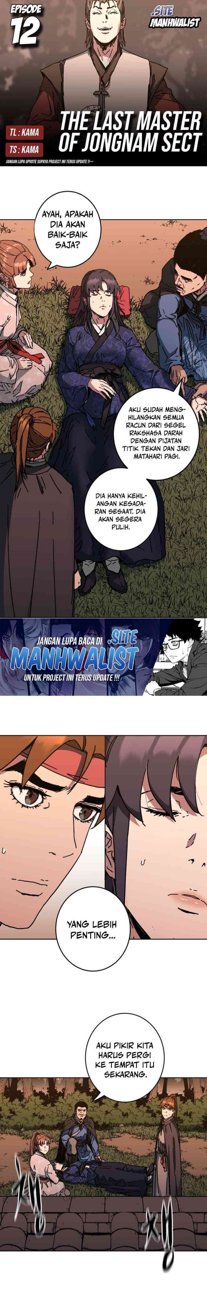 The Last Master of Jongnam Sect Chapter 12 Bahasa Indonesia