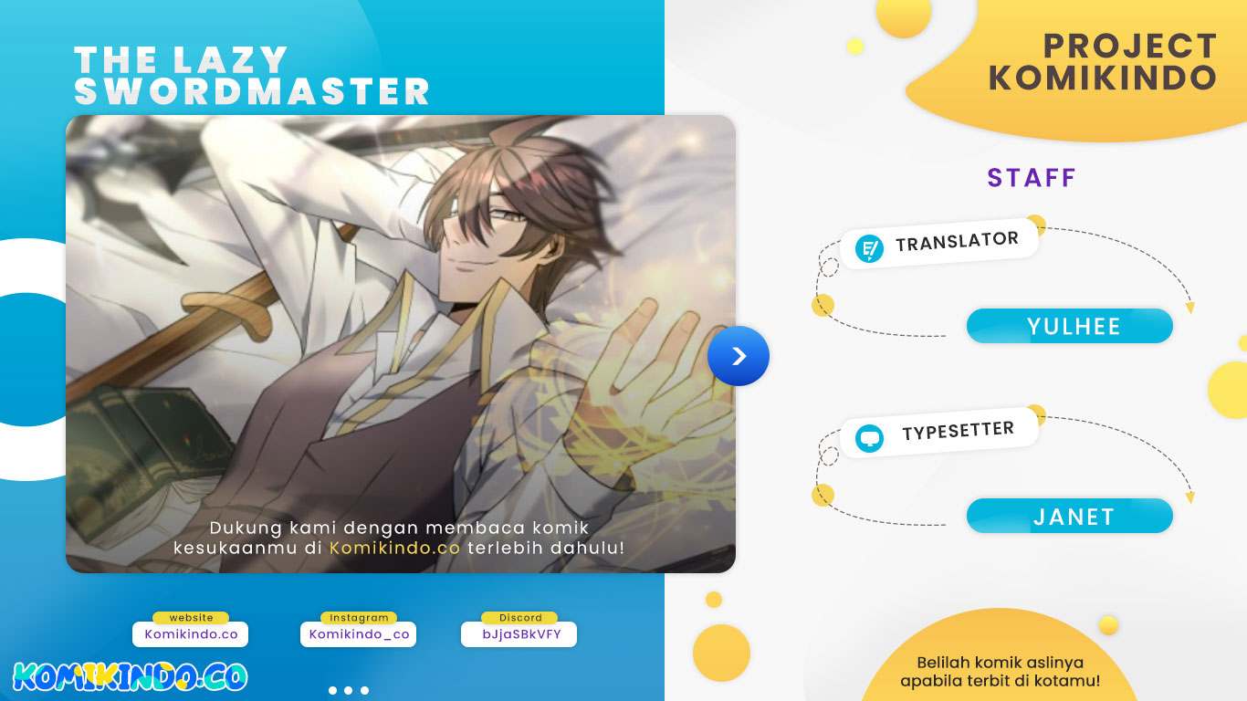 The Lazy Swordmaster Chapter 29 Bahasa Indonesia