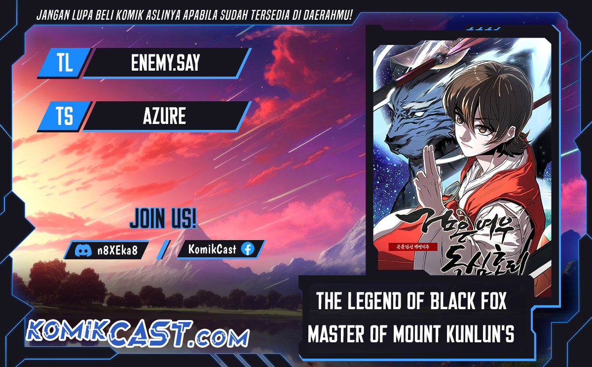 The Legend of Black Fox Master of Mount Kunlun’s Sword Chapter 16 Bahasa Indonesia