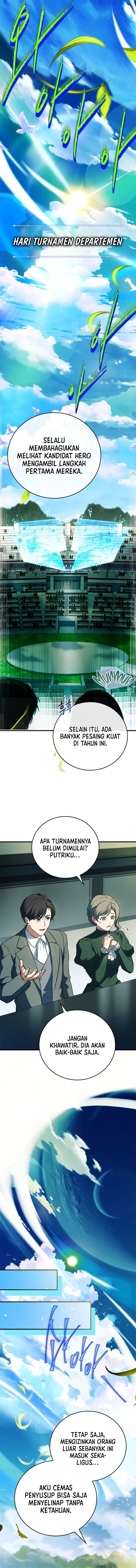 The Legendary Hero Is an Academy Honors Student Chapter 57 Bahasa Indonesia