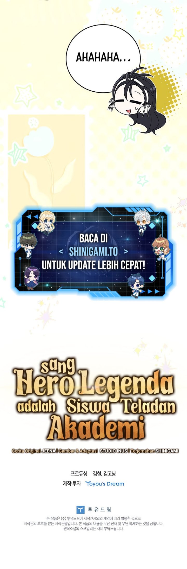 The Legendary Hero Is an Academy Honors Student Chapter 57 Bahasa Indonesia