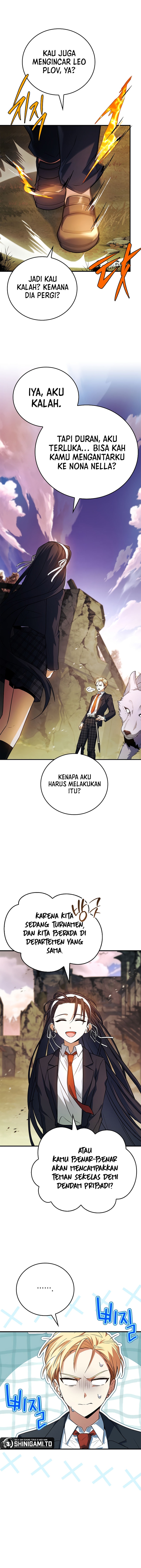 The Legendary Hero Is an Academy Honors Student Chapter 58 Bahasa Indonesia