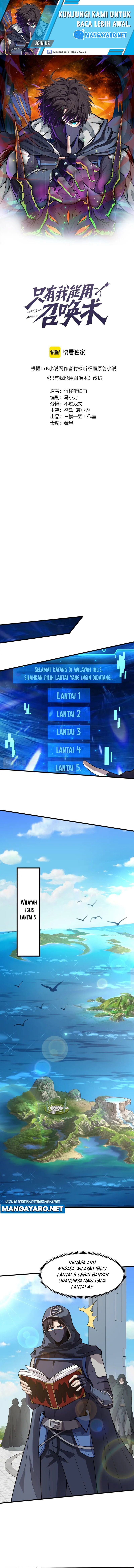 The Lone SSS-Class Summoner Chapter 43 Bahasa Indonesia