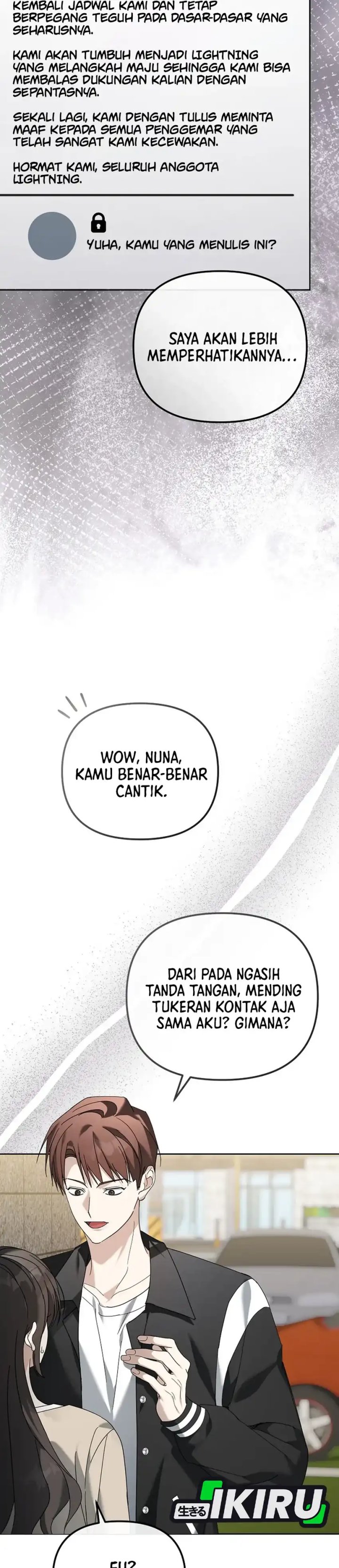 The Lucky Plan of an Idol in His Second Life Chapter 19 Bahasa Indonesia