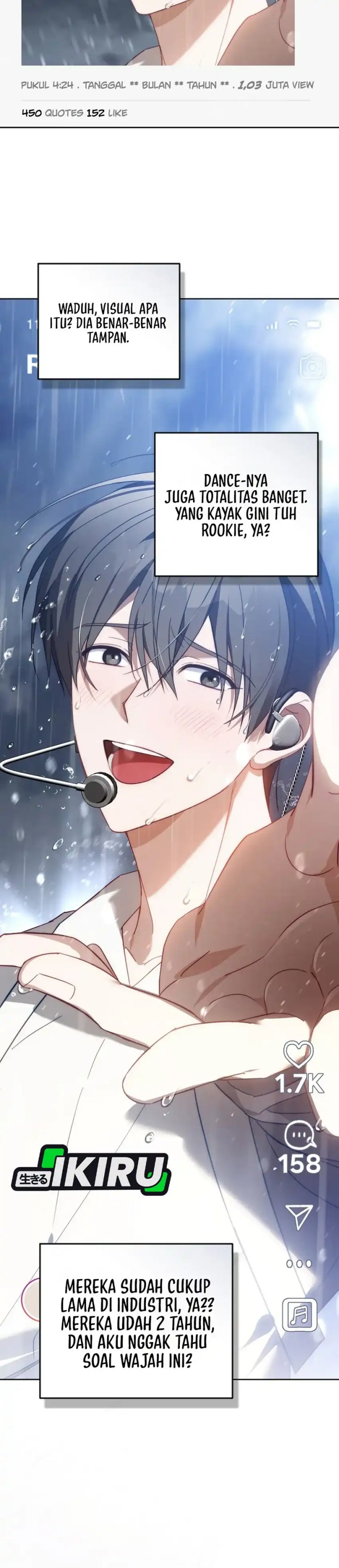 The Lucky Plan of an Idol in His Second Life Chapter 19 Bahasa Indonesia