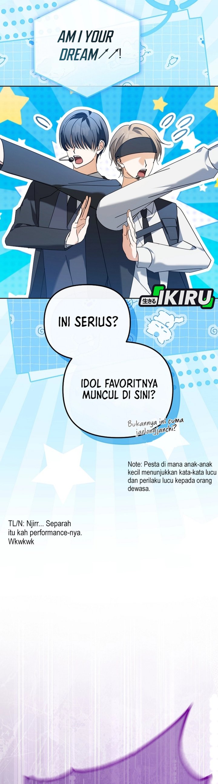 The Lucky Plan of an Idol in His Second Life Chapter 22 Bahasa Indonesia