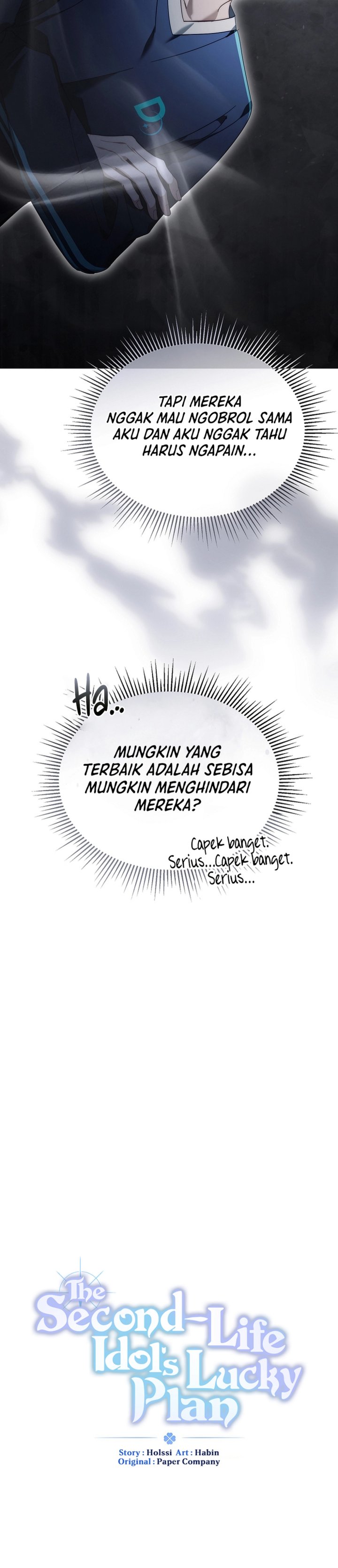 The Lucky Plan of an Idol in His Second Life Chapter 24 Bahasa Indonesia