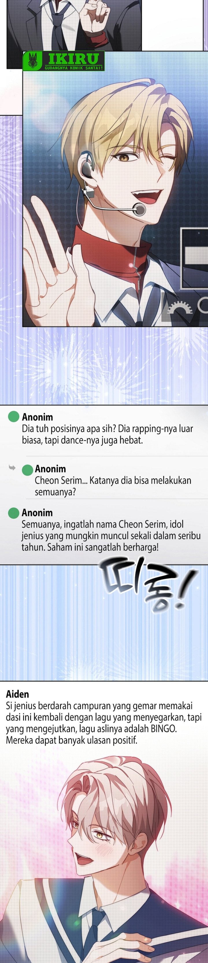 The Lucky Plan of an Idol in His Second Life Chapter 24 Bahasa Indonesia