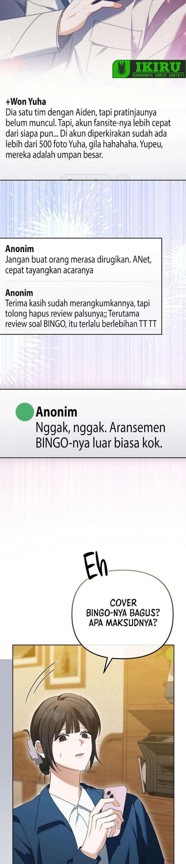 The Lucky Plan of an Idol in His Second Life Chapter 24 Bahasa Indonesia