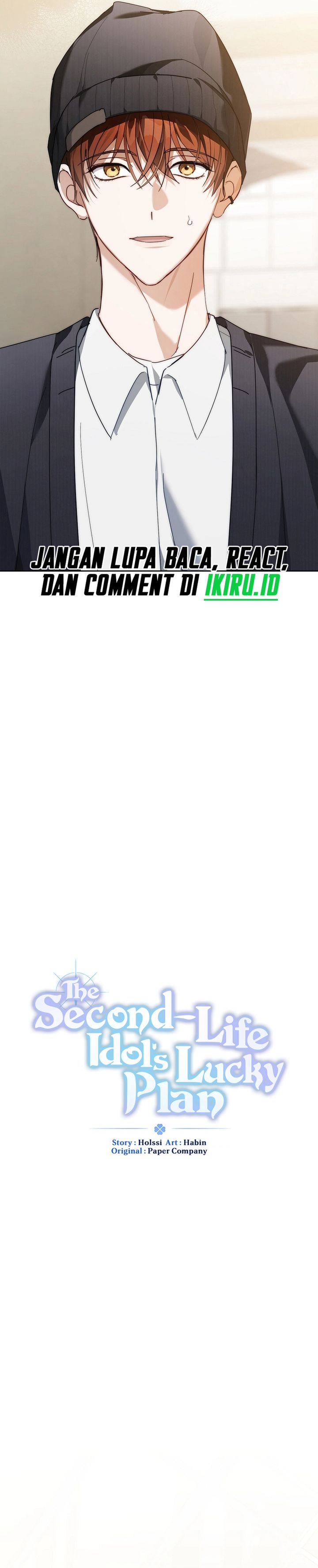 The Lucky Plan of an Idol in His Second Life Chapter 25 Bahasa Indonesia