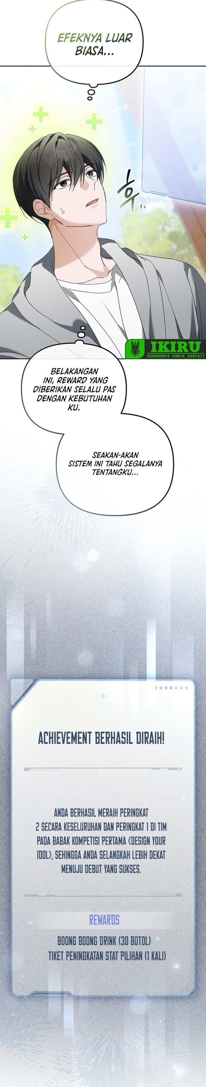 The Lucky Plan of an Idol in His Second Life Chapter 25 Bahasa Indonesia