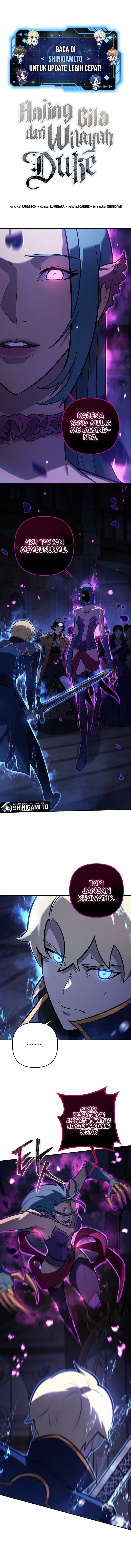 The Mad Dog Of The Duke’s Estate Chapter 33 Bahasa Indonesia