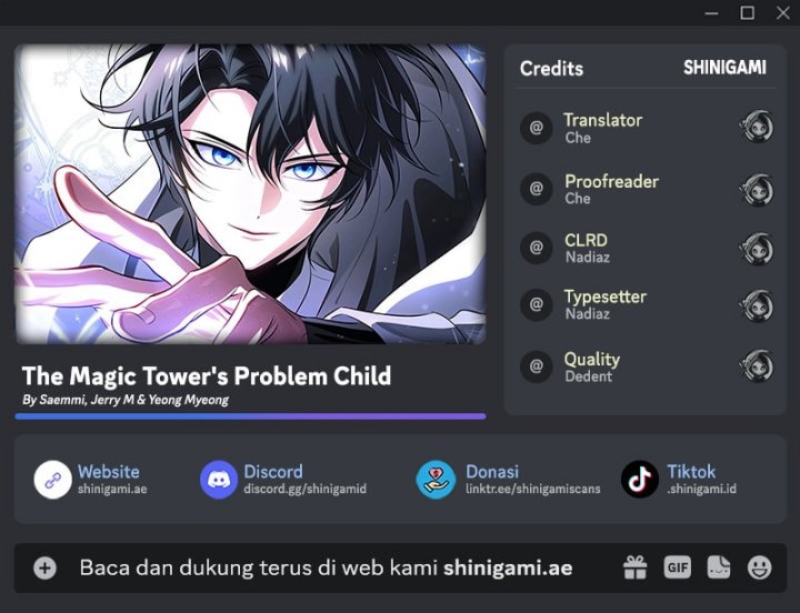 The Magic Tower’s Problem Child Chapter 17 Bahasa Indonesia