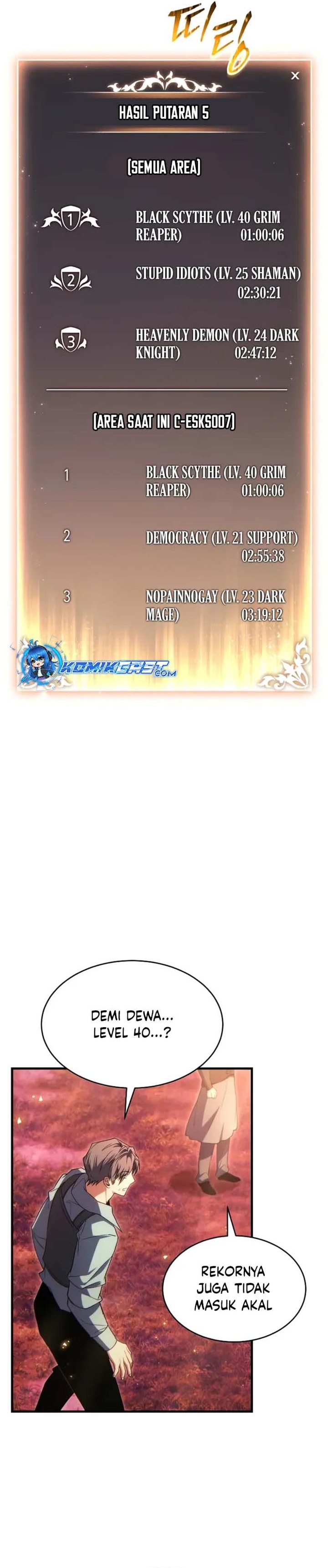 The Max-Level Player’s 100th Regression Chapter 59 Bahasa Indonesia