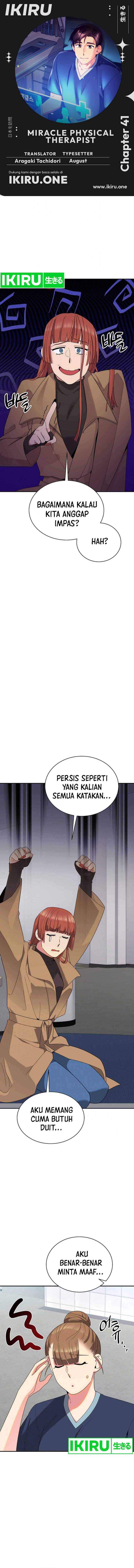 The Miraculous Physical Therapist Chapter 41 Bahasa Indonesia