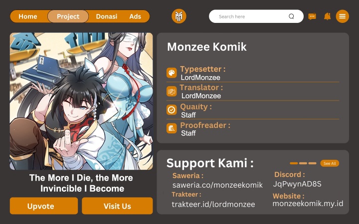 The More I Die the More Invincible I Become Chapter 24 Bahasa Indonesia