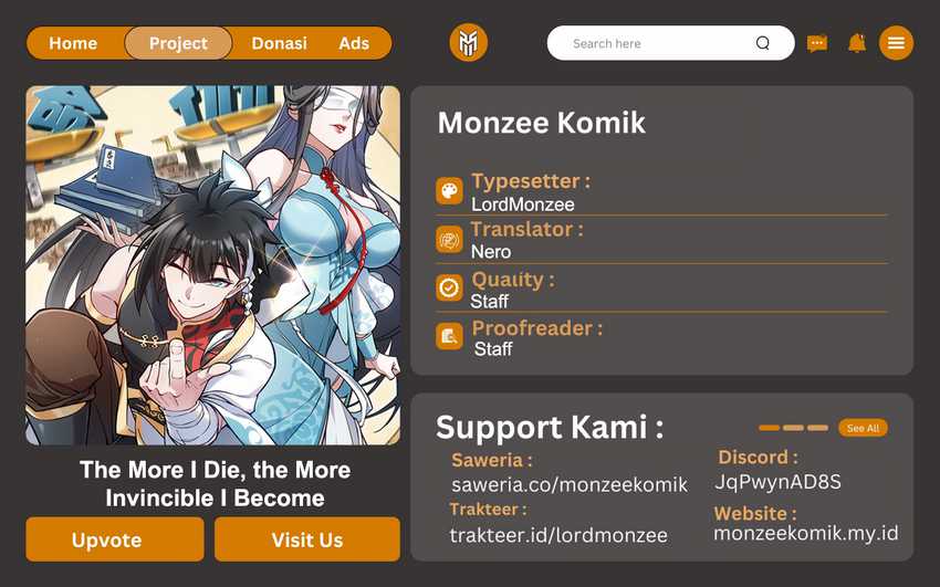The More I Die the More Invincible I Become Chapter 30 Bahasa Indonesia