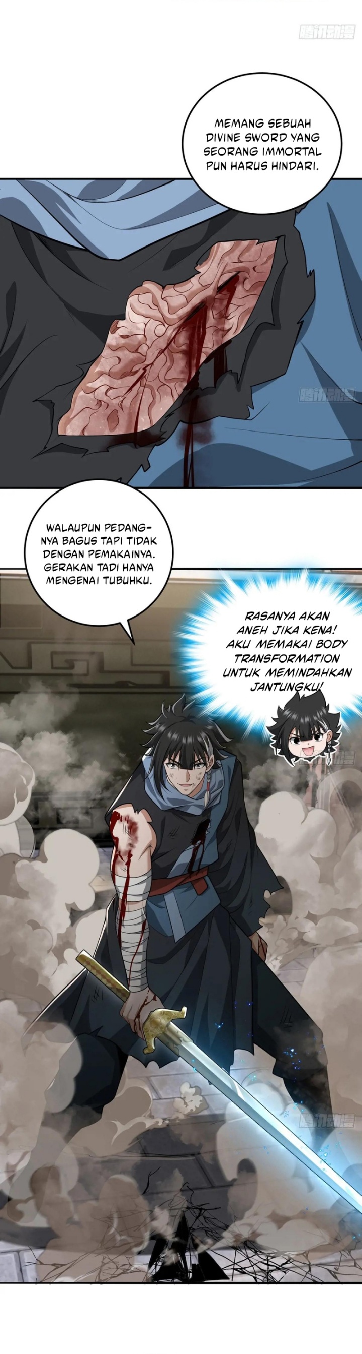 The More I Die the More Invincible I Become Chapter 44 Bahasa Indonesia
